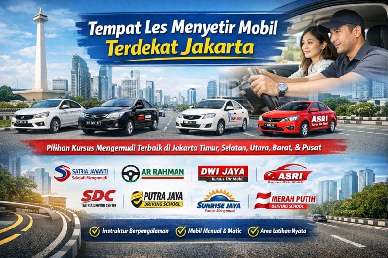 Tempat Les Menyetir Mobil terdekat Jakarta